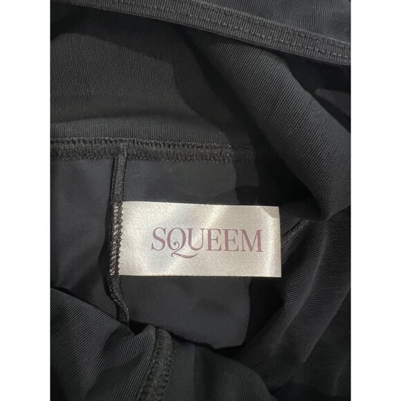 Squeem Sheer Allure Bodysuit in Black - Picture 4 of 6